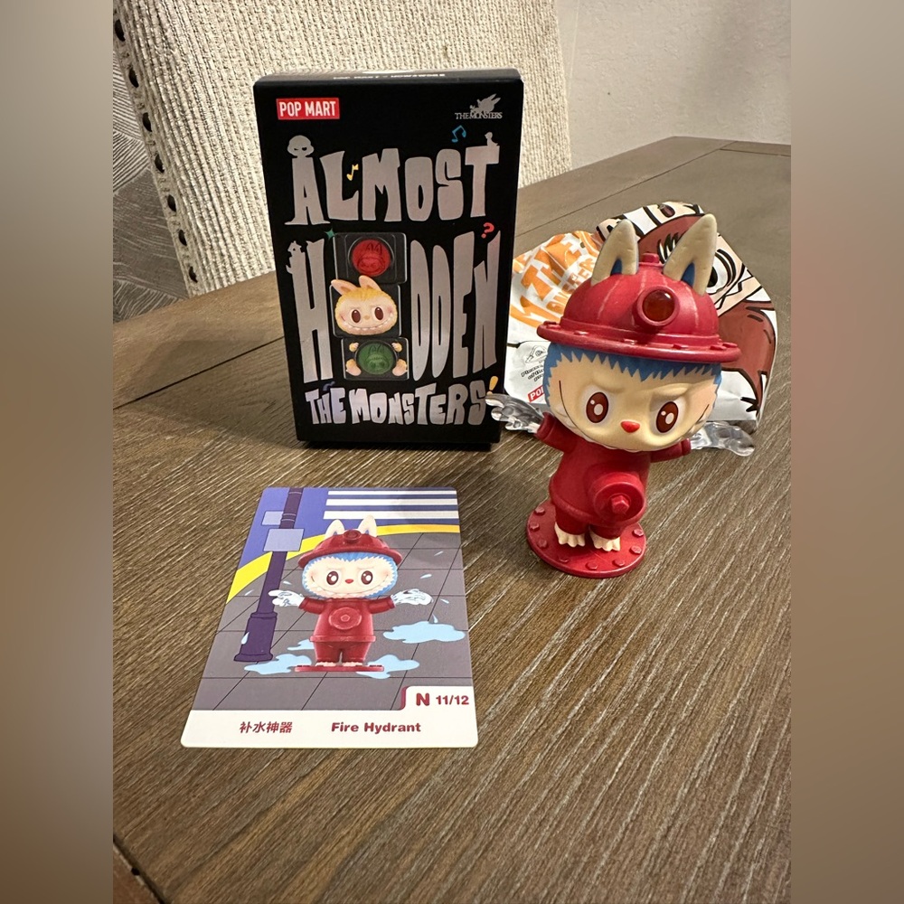 Pop Mart Labubu – Almost‎ Hidden Series “Fire Hydrant”